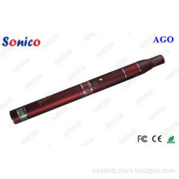Pure Dry Herb Lava Tube Blue E Cigarette Red CE RoHS Approv